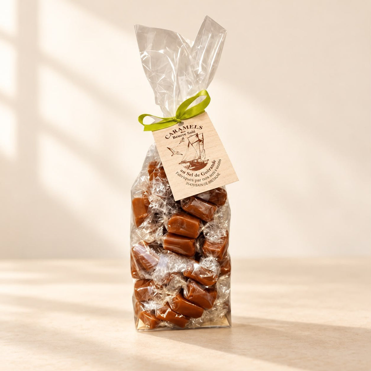 Délice sucré : Caramels tendres au beurre salé - Bretagne Biscuits