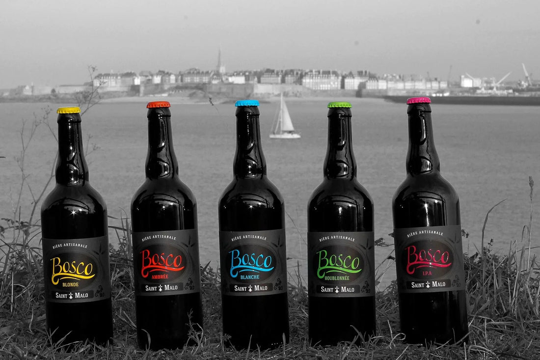 Nouveauté « La Bosco » Bière artisanale de Saint-Malo Bio - Bretagne Biscuits