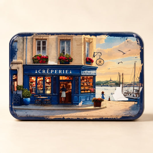Boîte à sucre Crêperie du Port - Bretagne Biscuits