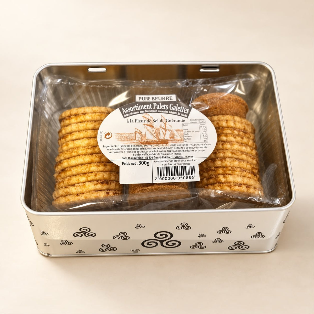 Boite à sucre les remparts - Bretagne Biscuits