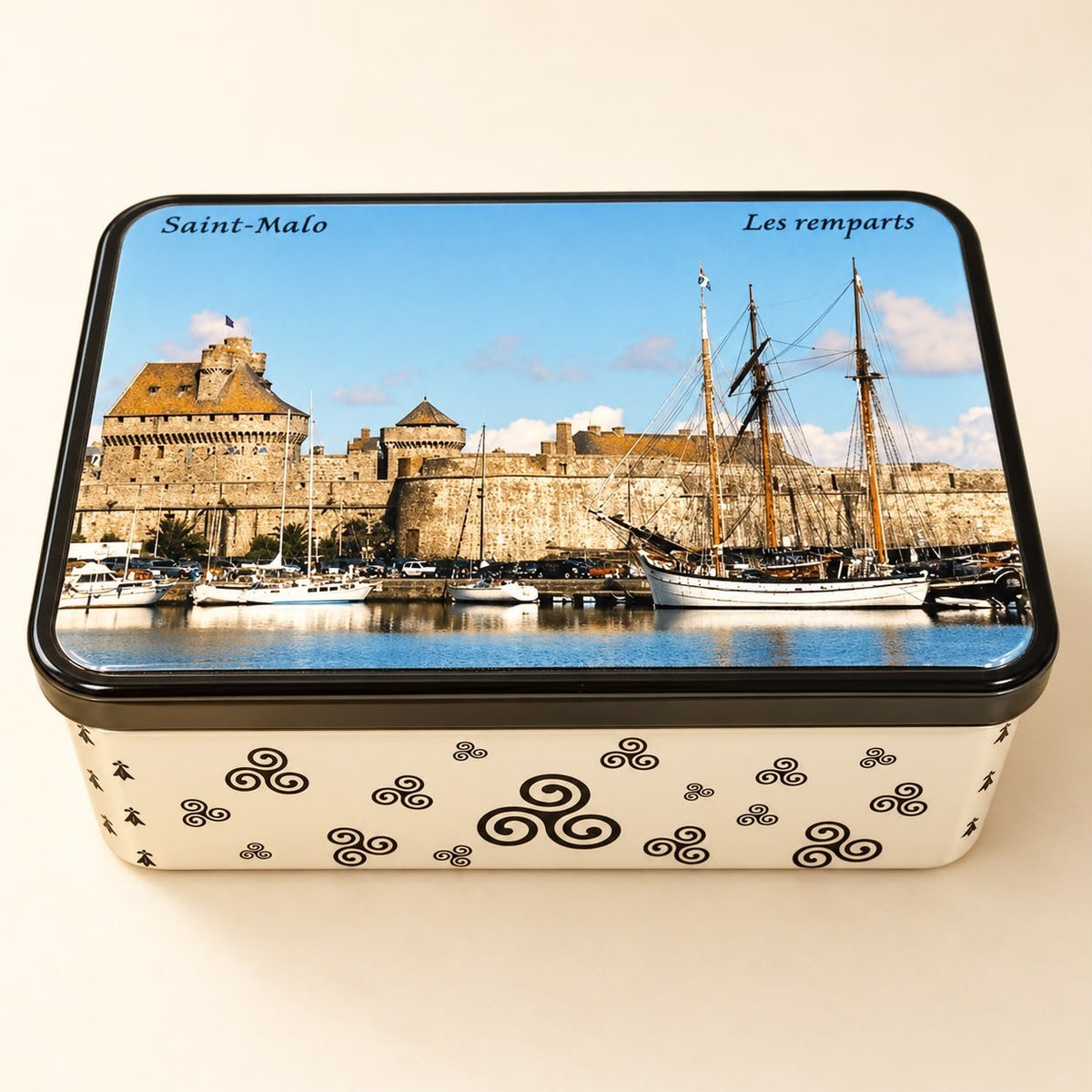 Boite à sucre les remparts - Bretagne Biscuits