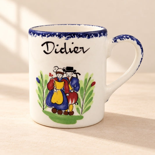 Mug couple breton avec prénom - Bretagne Biscuits