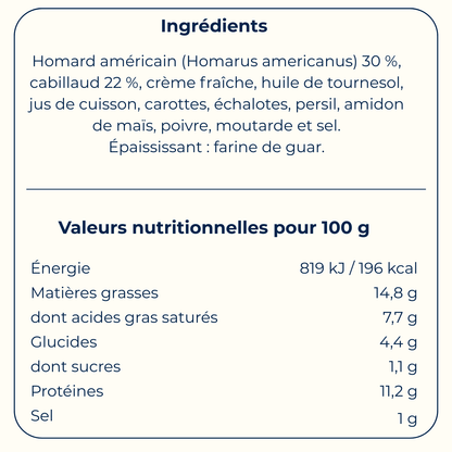 Rillettes de Homard 85 g - Bretagne Biscuits
