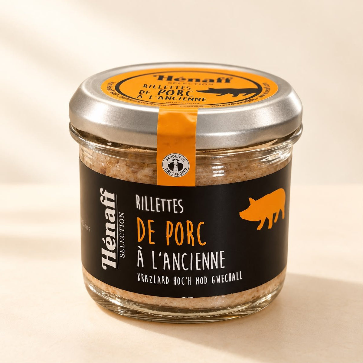 Rillettes de porc à l’ancienne 90 g - Bretagne Biscuits