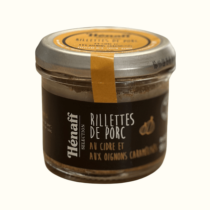 Rillettes de porc au cidre et oignons caramélisés 90 g - Bretagne Biscuits
