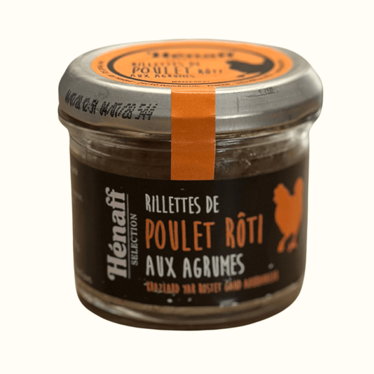 Rillettes de poulet rôti aux agrumes 90 g - Bretagne Biscuits