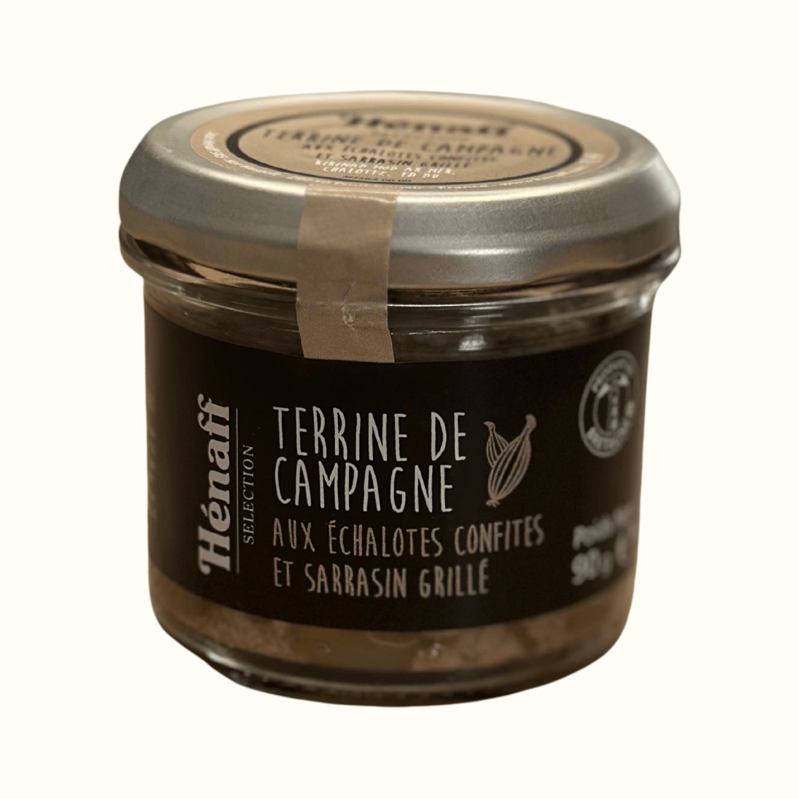 Terrine de campagne aux échalotes confites et sarrasin grillé 90 g - Bretagne Biscuits