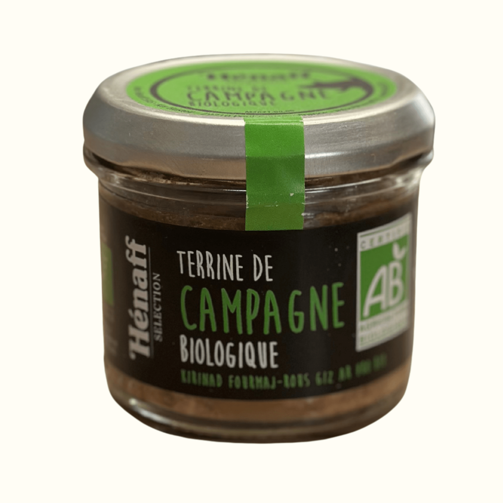 Terrine de campagne biologique 90 g - Bretagne Biscuits
